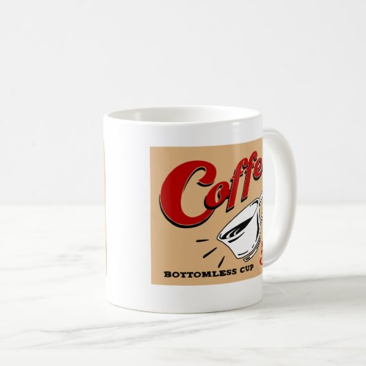 Kaffee-bodenlose Schale Kaffeetasse (VorderseiteRechts)