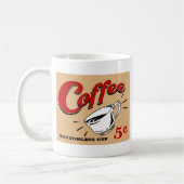Kaffee-bodenlose Schale Kaffeetasse (Links)