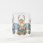 Kaffee-Bou Gruppe - mattierte Tasse (Mittel)