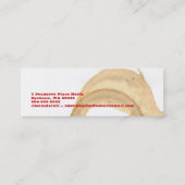 Kaffee-Brand Barista Mini Visitenkarte (Rückseite)