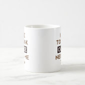 Kaffee braucht mich auch kaffeetasse (Mittel)
