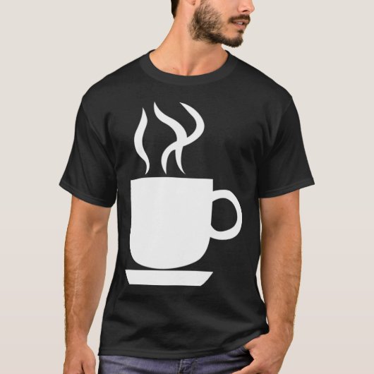 Kaffee Brauer Rucksack T-Shirt (Vorderseite)