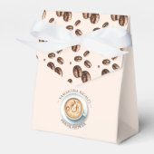 Kaffee Brautparty Gefälligkeitsboxen Geschenkschachtel (Vorderseite)