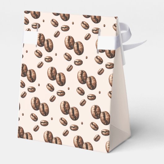 Kaffee Brautparty Gefälligkeitsboxen Geschenkschachtel (Rückseite)