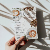 Kaffee-Brautparty - Liebe ist Brechen Einladung