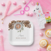 Kaffee-Brautparty - Liebe ist Brechen Pappteller (Party)