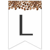 Kaffee-Brautparty - Liebe ist Brechen Wimpelkette (Zweite Fahne)