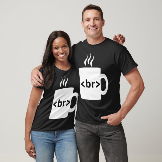 Kaffee Break JavaScript Computer Science Programm T-Shirt (Unisex)