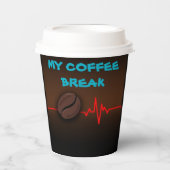 KAFFEE BREAK PAPPBECHER (Vorderseite)