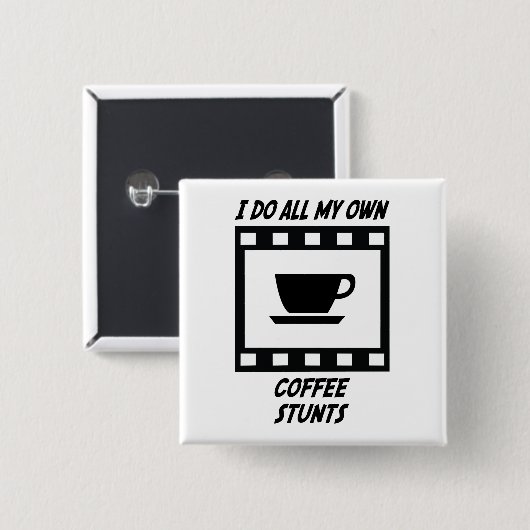 Kaffee-Bremsungen Button (Vorne & Hinten)