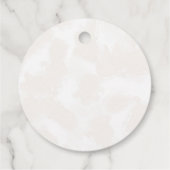 Kaffee Bridal Polterabend | Die perfekte Mischung Geschenkanhänger (Rückseite)