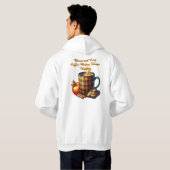 Kaffee bringt die Dinge ins Rollen Hoodie (Schwarz voll)