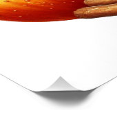 Kaffee bringt die Dinge ins Rollen Poster (Ecke)