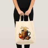 Kaffee bringt die Dinge ins Rollen Tragetasche (Vorderseite (Produkt))