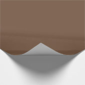 Kaffee Brown Geschenkpapier (Ecke)
