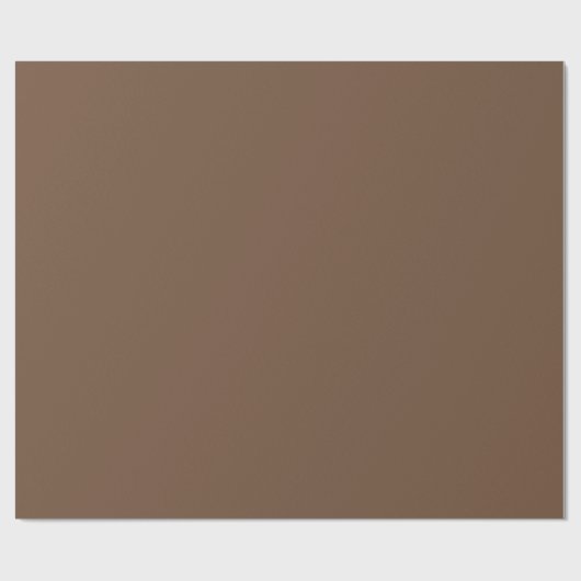 Kaffee Brown Geschenkpapier (Flach)