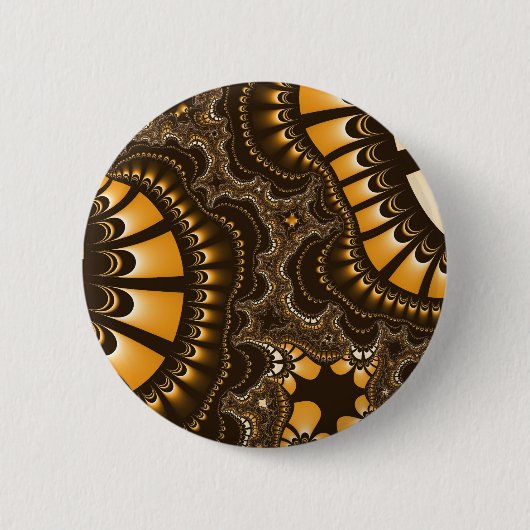 Kaffee Brown Remix Button (Vorderseite)