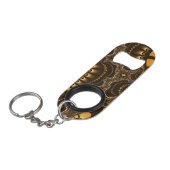 Kaffee Brown Remix Mini Flaschenöffner (Vorderseite Schrägansicht)