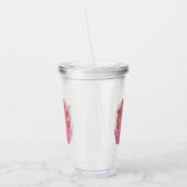 Kaffee Buchstabe A: Monogramm Anfangsbuchstabe  Acryltrinkbecher (Links)