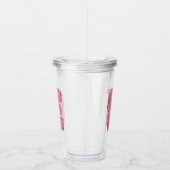 Kaffee Buchstabe E: Monogramm Anfangsbuchstabe Acryltrinkbecher (Rechts)