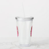 Kaffee Buchstabe G: Monogramm Initiale Acryltrinkbecher (Links)
