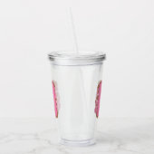 Kaffee Buchstabe H: Monogramm Anfangsbuchstabe Acryltrinkbecher (Links)