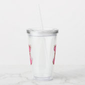 Kaffee Buchstabe I: Monogramm Anfangsbuchstabe Acryltrinkbecher (Links)