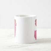 Kaffee Buchstabe J: Monogramm Initiale Kaffeetasse (Mittel)