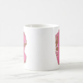 Kaffee Buchstabe K: Monogramm Initiale Kaffeetasse (Mittel)