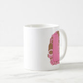 Kaffee Buchstabe L: Monogramm Anfangsbuchstabe Kaffeetasse (VorderseiteRechts)