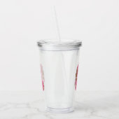 Kaffee Buchstabe L: Monogramm Initiale Acryltrinkbecher (Links)