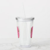 Kaffee Buchstabe M: Monogramm Anfangsbuchstabe Acryltrinkbecher (Links)