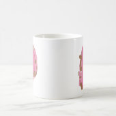 Kaffee Buchstabe P: Monogramm Initiale Kaffeetasse (Mittel)