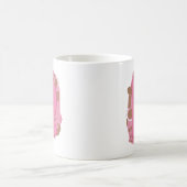 Kaffee Buchstabe R: Monogramm Anfangsbuchstabe Kaffeetasse (Mittel)