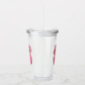 Kaffee Buchstabe S: Monogramm Anfangsbuchstabe Acryltrinkbecher (Rechts)
