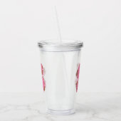 Kaffee Buchstabe S: Monogramm Anfangsbuchstabe Acryltrinkbecher (Links)