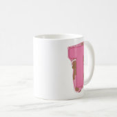 Kaffee Buchstabe T: Monogramm Anfangsbuchstabe Kaffeetasse (VorderseiteRechts)