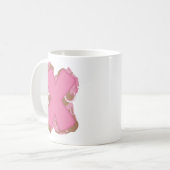 Kaffee Buchstabe X: Monogramm Anfangsbuchstabe Kaffeetasse (Vorderseite Links)