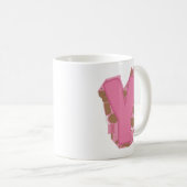 Kaffee Buchstabe Y: Monogramm Anfangsbuchstabe Kaffeetasse (VorderseiteRechts)