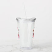 Kaffee Buchstabe Z: Monogramm Anfangsbuchstabe Acryltrinkbecher (Links)
