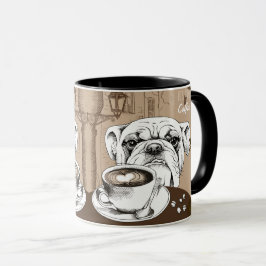 Kaffee Bulldog Tasse