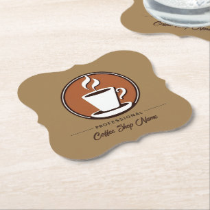 Kaffee Business beruflich Café Espresso Shop Untersetzer