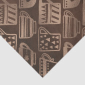 Kaffee Business Tasse in Cups Brown Personalisiert Seidenpapier (Detail)