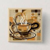 Kaffee Button (Vorderseite)