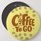 Kaffee Button (Vorne & Hinten)
