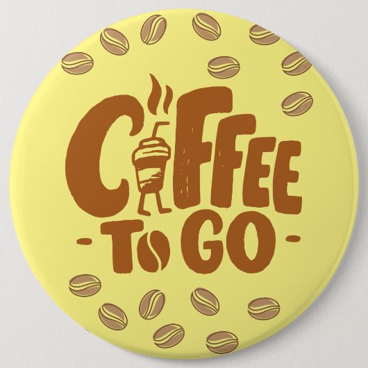 Kaffee Button (Vorderseite)