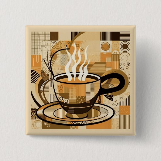 Kaffee Button (Vorderseite)