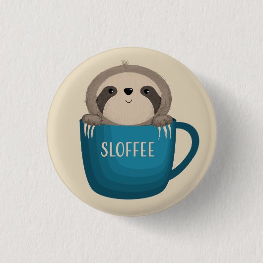 Kaffee! Button (Vorderseite)