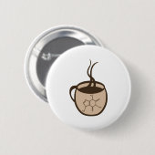 Kaffee Button (Vorne & Hinten)