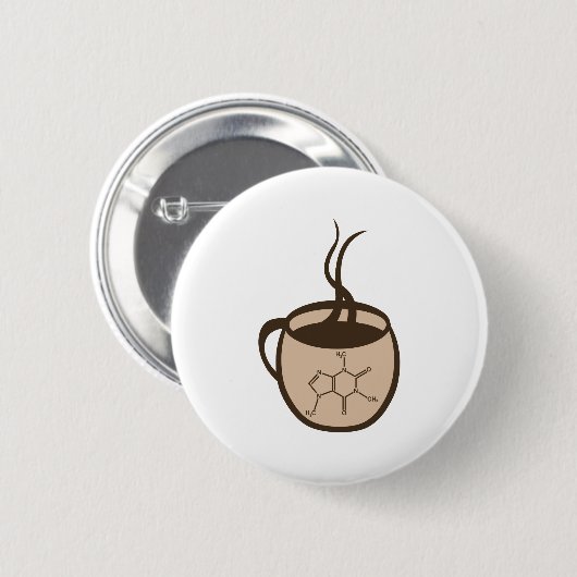 Kaffee Button (Vorne & Hinten)